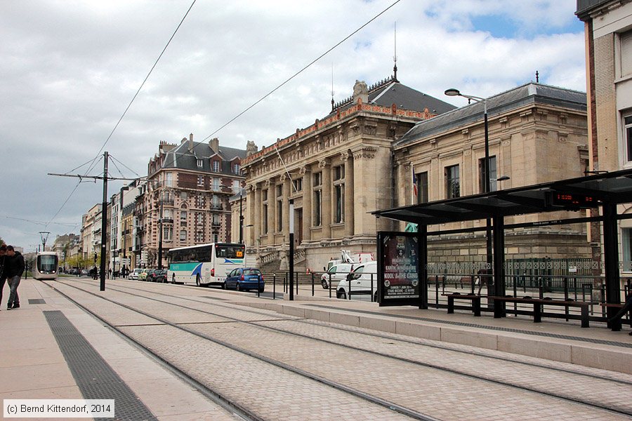 Stra&szlig;enbahn Le Havre - Anlagen
/ Bild: lehavreanlagen_bk1405070125.jpg