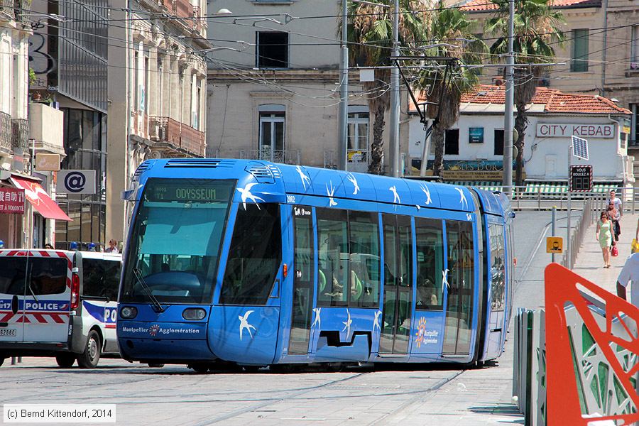 Straßenbahn Montpellier - 2002
/ Bild: montpellier2002_bk1406260131.jpg Straßenbahn Montpellier - 2002
/ Bild: montpellier2002_bk1406260131.jpg