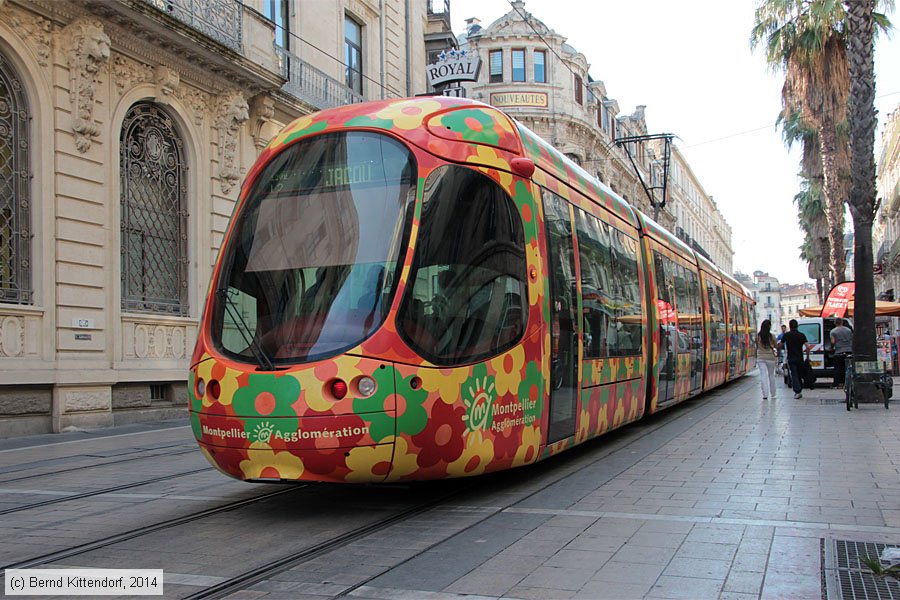 Stra&szlig;enbahn Montpellier - 2061
/ Bild: montpellier2061_bk1406250493.jpg