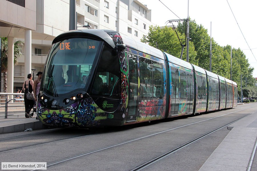 Straßenbahn Montpellier - 2081
/ Bild: montpellier2081_bk1406240193.jpg Straßenbahn Montpellier - 2081
/ Bild: montpellier2081_bk1406240193.jpg