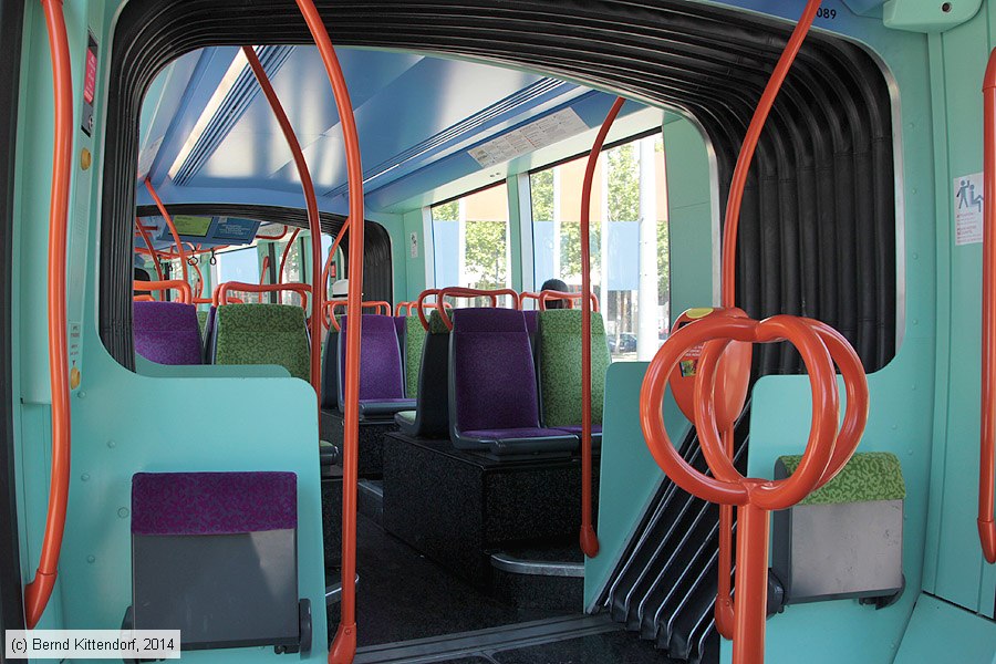 Straßenbahn Montpellier - 2089 - Innenansicht
/ Bild: montpellier2089_bk1406270031.jpg