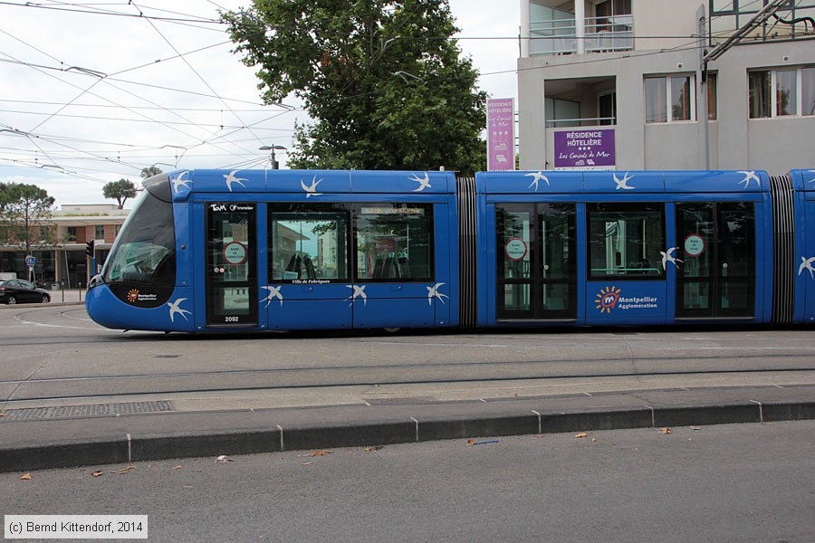 Straßenbahn Montpellier - 2092
/ Bild: montpellier2092_bk1406250112.jpg Straßenbahn Montpellier - 2092
/ Bild: montpellier2092_bk1406250112.jpg