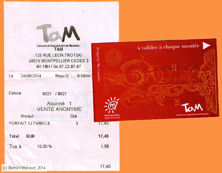 Montpellier - TAM - Fahrkarte
/ Bild: montpellier_fk20140625fff.jpg
