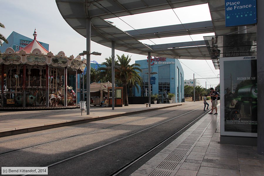 Stra&szlig;enbahn Montpellier - Anlagen
/ Bild: montpellieranlagen_bk1406240172.jpg