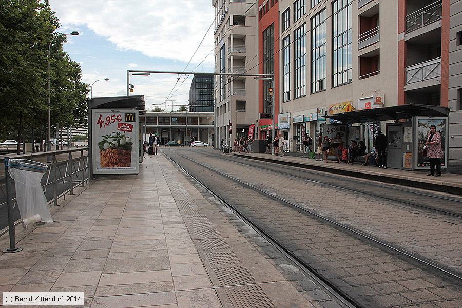 Straßenbahn Montpellier - Anlagen
/ Bild: montpellieranlagen_bk1406250053.jpg