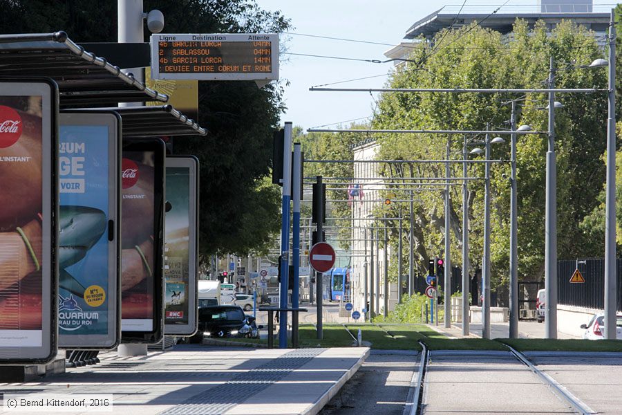 Straßenbahn Montpellier - Anlagen
/ Bild: montpellieranlagen_bk1608050021.jpg