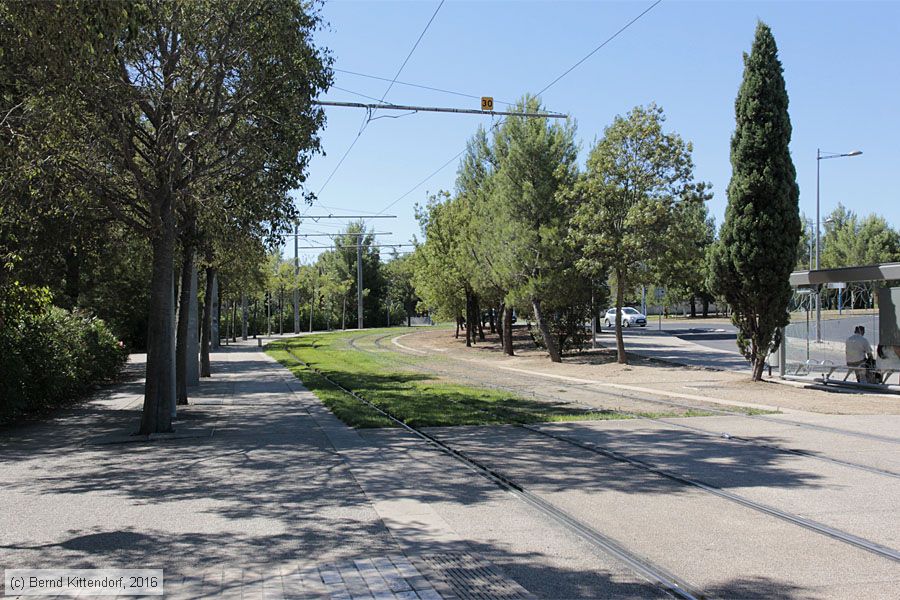 Straßenbahn Montpellier - Anlagen
/ Bild: montpellieranlagen_bk1608070021.jpg