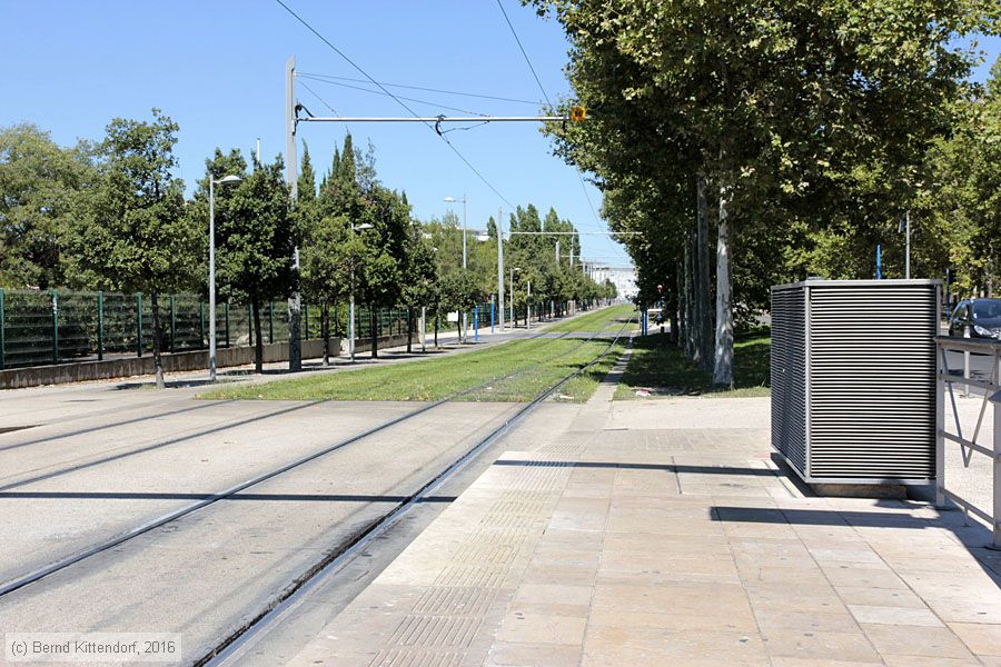 Straßenbahn Montpellier - Anlagen
/ Bild: montpellieranlagen_bk1608070034.jpg