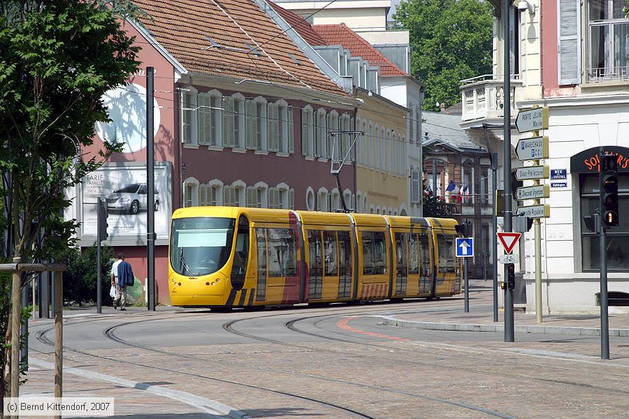 Straßenbahn Mulhouse - 2008
/ Bild: mulhouse2008_bk0706090166.jpg Straßenbahn Mulhouse - 2008
/ Bild: mulhouse2008_bk0706090166.jpg