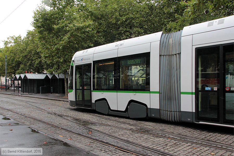 Straßenbahn Nantes - 361
/ Bild: nantes361_bk1507260090.jpg
