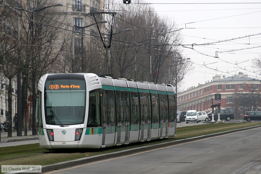 Stra&szlig;enbahn Paris - 305
/ Bild: paris305_cw1001180029.jpg