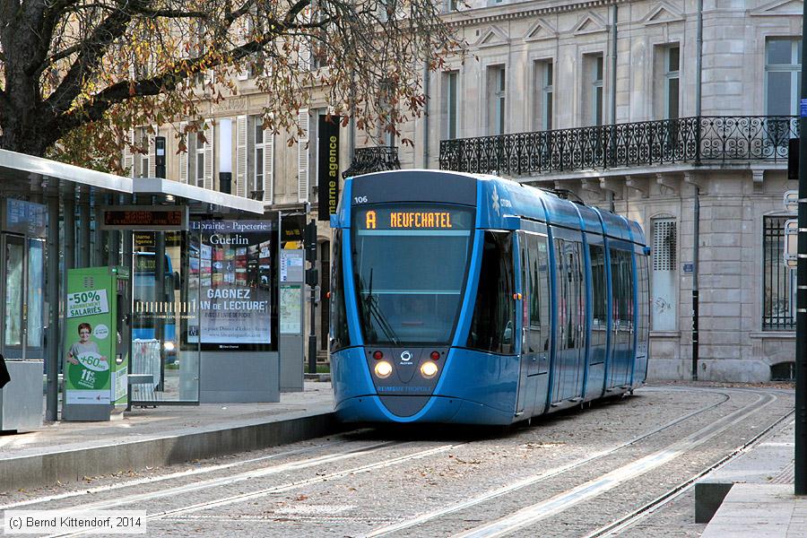 Straßenbahn Reims - 106
/ Bild: reims106_bk1411060071.jpg