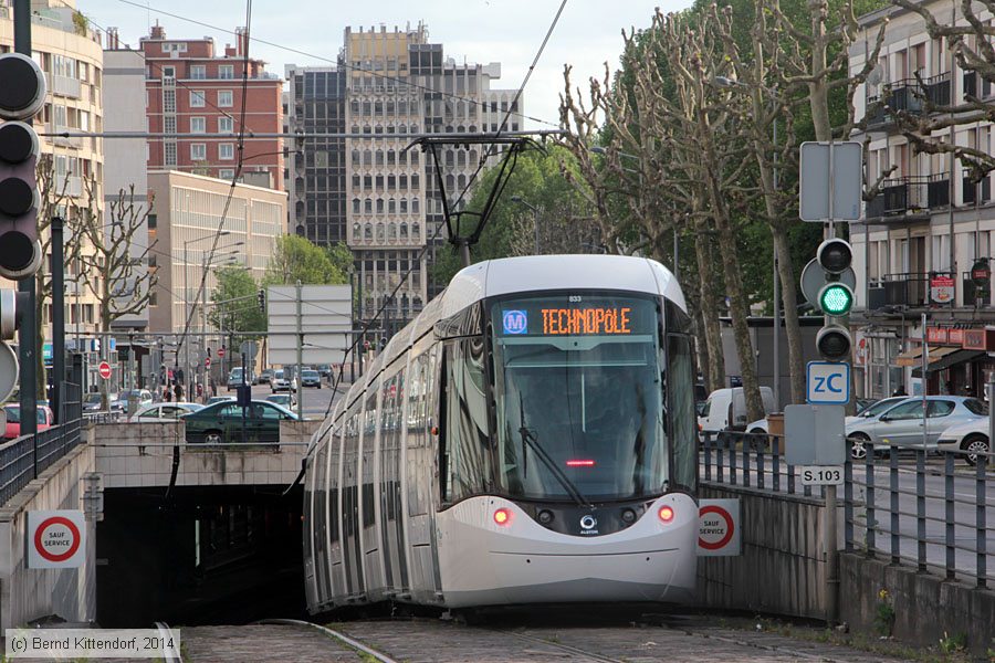 Straßenbahn Rouen - 833
/ Bild: rouen833_bk1405090553.jpg