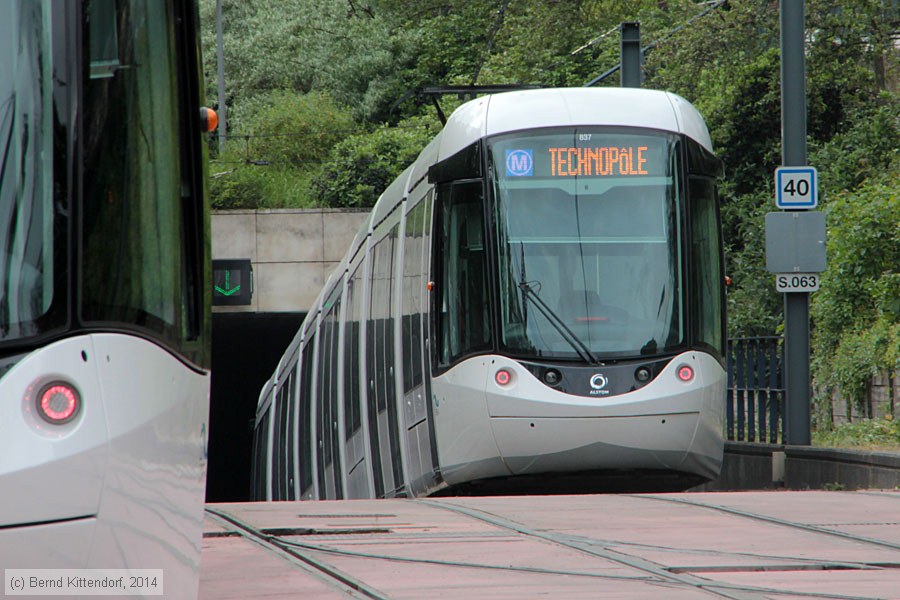 Stra&szlig;enbahn Rouen - 837
/ Bild: rouen837_bk1405090460.jpg
