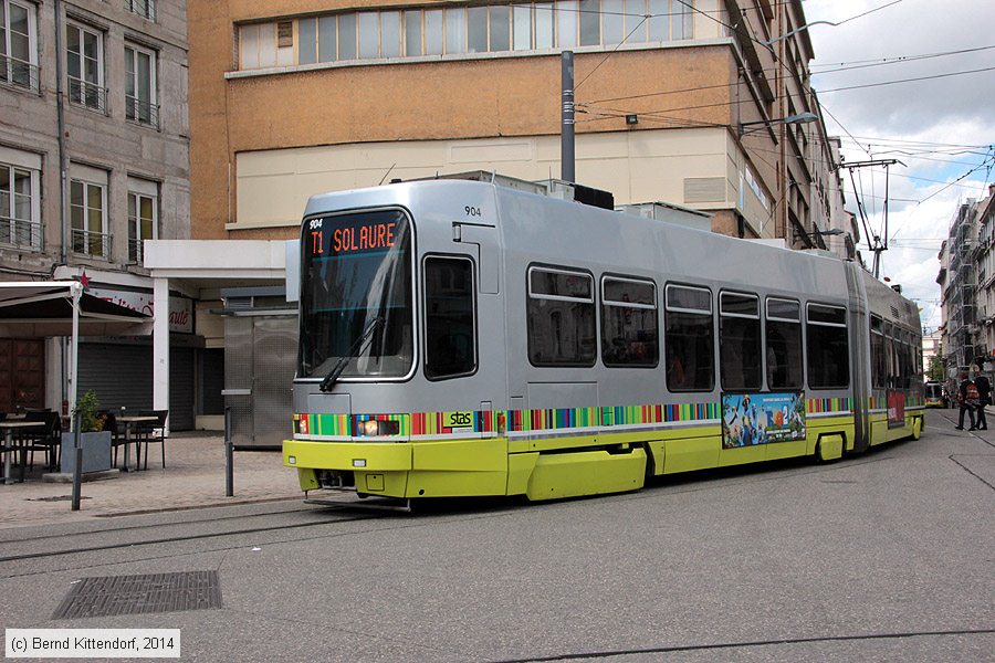 Straßenbahn Saint-Étienne - 904
/ Bild: saintetienne904_bk1404280299.jpg