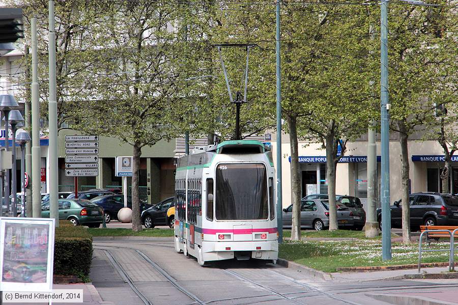 Straßenbahn Saint-Étienne - 926
/ Bild: saintetienne926_bk1404280373.jpg