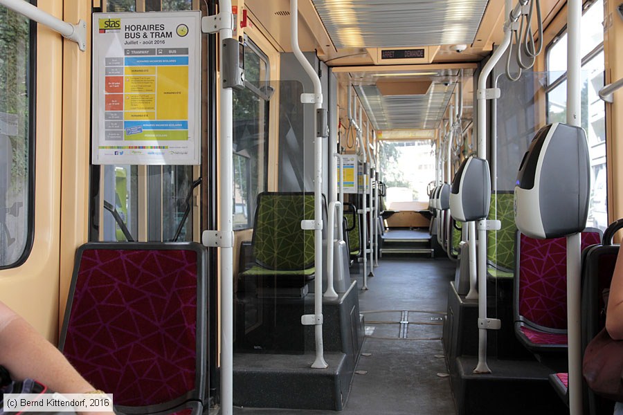 Stra&szlig;enbahn Saint-&Eacute;tienne - 932 - Innenansicht
/ Bild: saintetienne932_bk1608030150.jpg
