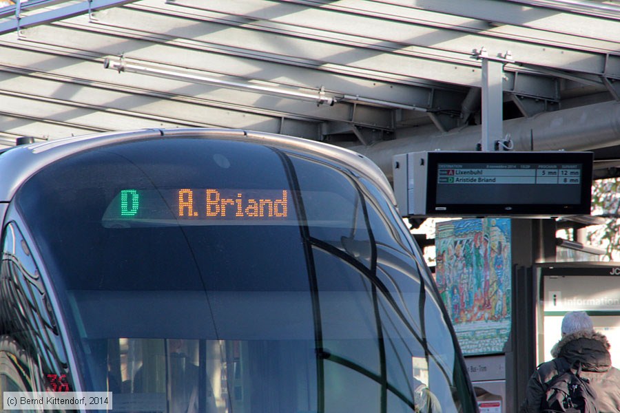 Straßenbahn Strasbourg - 1033
/ Bild: strasbourg1033_bk1411080131.jpg