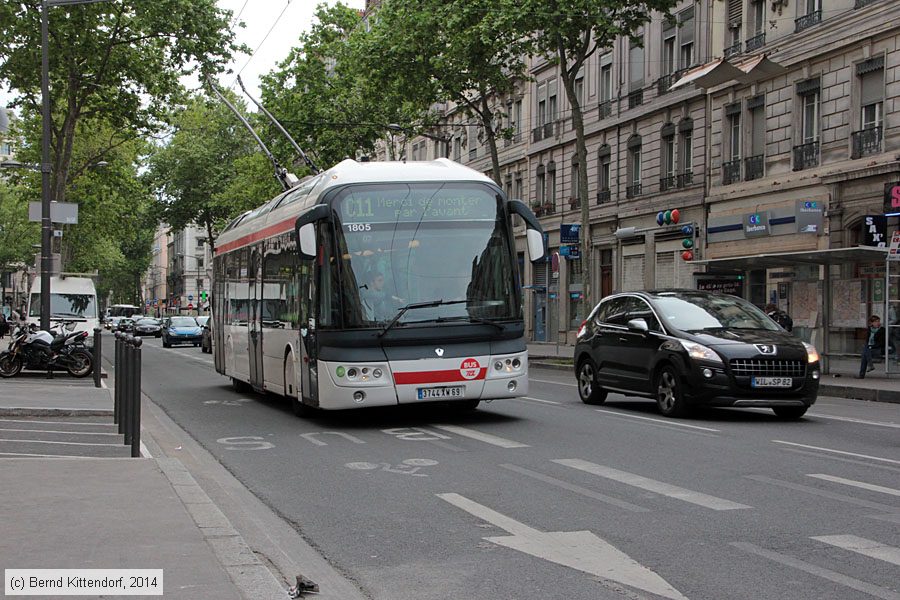 Trolleybus Lyon - 1805
/ Bild: lyon1805_bk1404290318.jpg