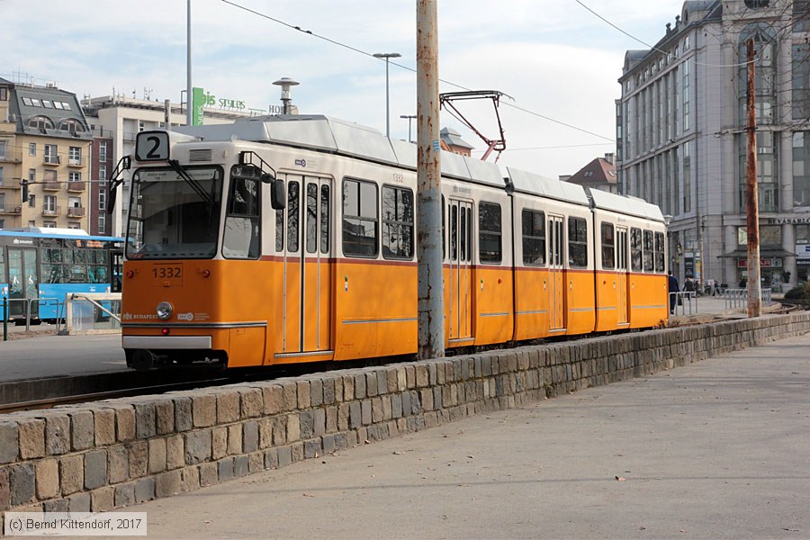 Budapest - Straßenbahn - 1332
/ Bild: budapest1332_bk1702270119.jpg