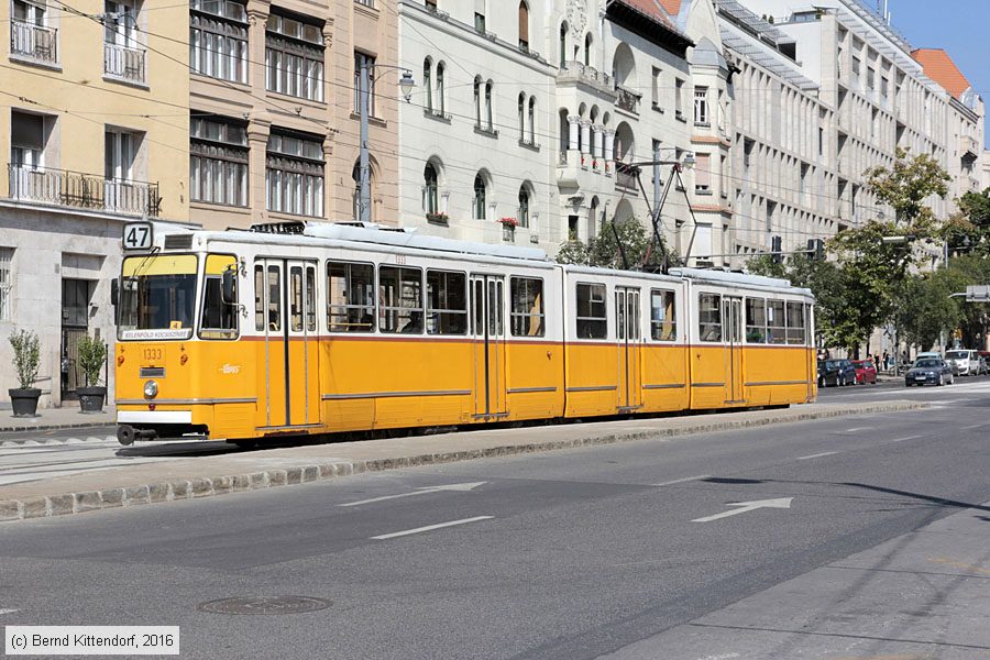 Budapest - Straßenbahn - 1333
/ Bild: budapest1333_bk1608310291.jpg