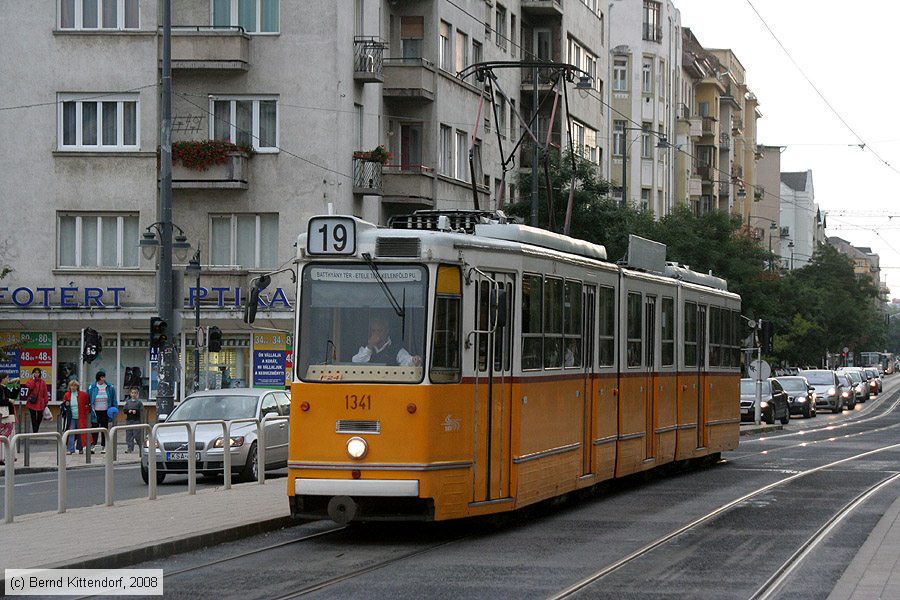Budapest - Straßenbahn - 1341
/ Bild: budapest1341_bk0809190423.jpg