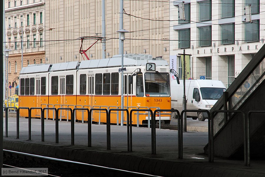 Budapest - Straßenbahn - 1343
/ Bild: budapest1343_bk1702270128.jpg