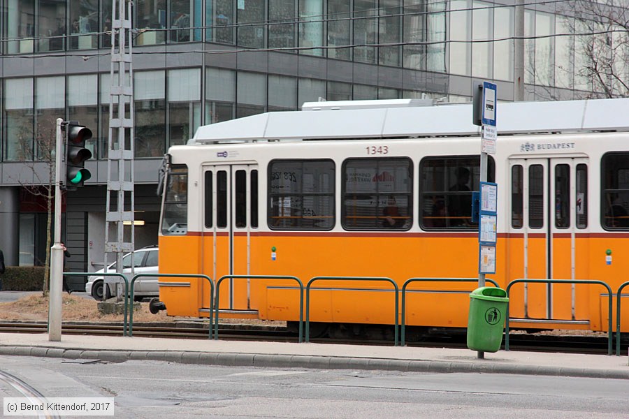 Budapest - Straßenbahn - 1343
/ Bild: budapest1343_bk1702270163.jpg