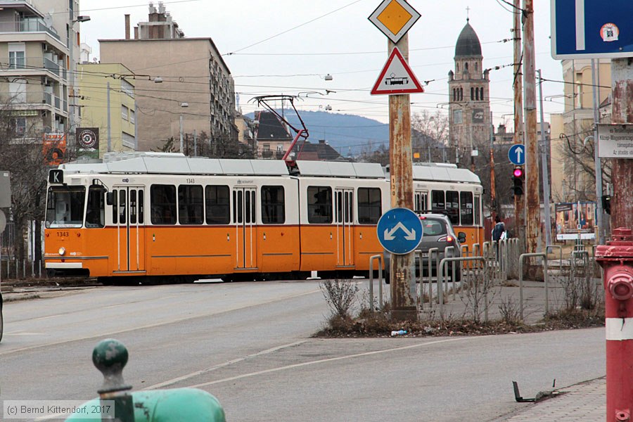 Budapest - Straßenbahn - 1343
/ Bild: budapest1343_bk1703010217.jpg