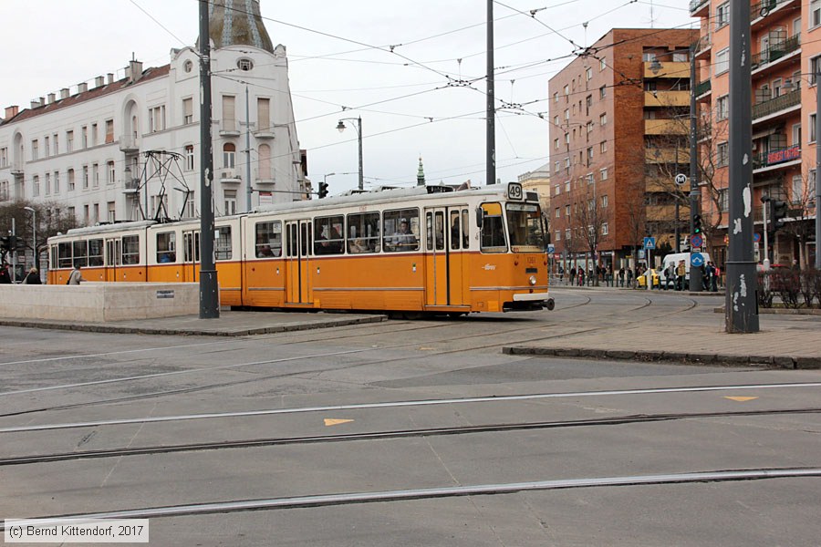 Budapest - Straßenbahn - 1361
/ Bild: budapest1361_bk1703010057.jpg