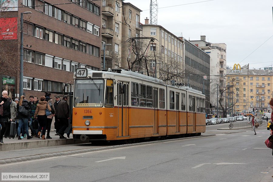 Budapest - Straßenbahn - 1364
/ Bild: budapest1364_bk1702270265.jpg