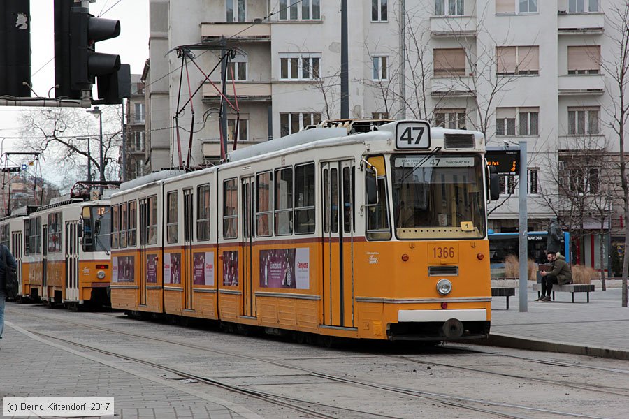 Budapest - Straßenbahn - 1366
/ Bild: budapest1366_bk1703010047.jpg