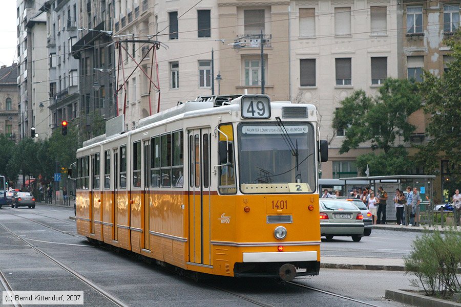 Budapest - Straßenbahn - 1401
/ Bild: budapest1401_bk0708090492.jpg