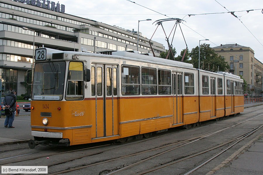 Budapest - Straßenbahn - 1414
/ Bild: budapest1414_bk0809180396.jpg