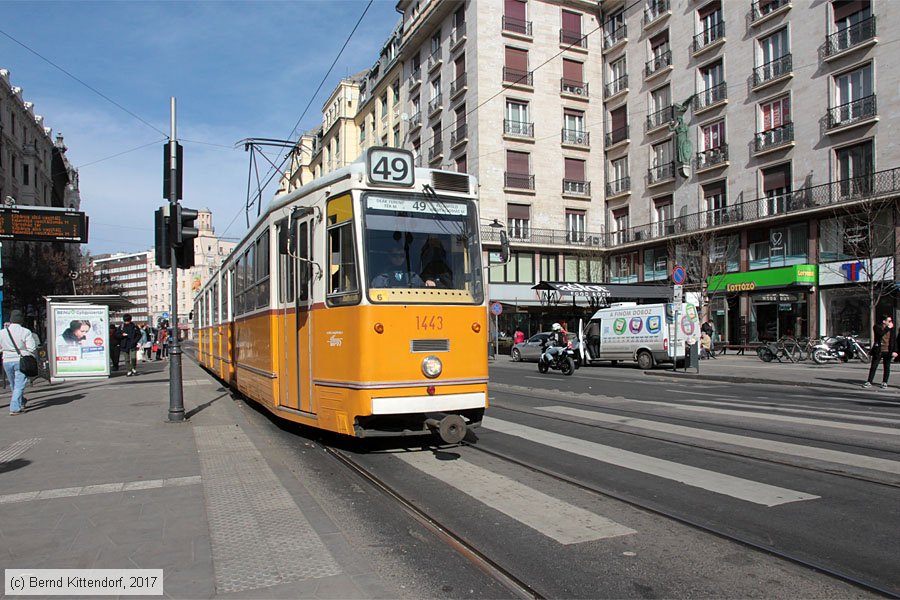 Budapest - Straßenbahn - 1443
/ Bild: budapest1443_bk1702280026.jpg