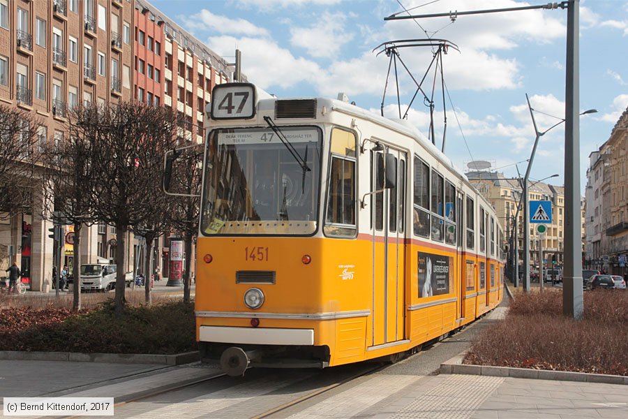 Budapest - Straßenbahn - 1451
/ Bild: budapest1451_bk1702280085.jpg