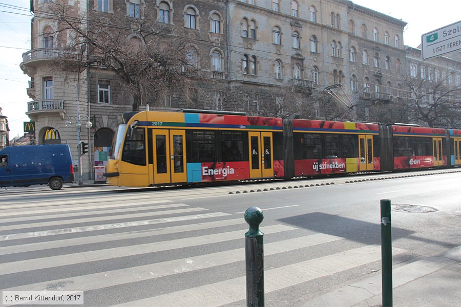 Budapest - Straßenbahn - 2017
/ Bild: budapest2017_bk1702270059.jpg