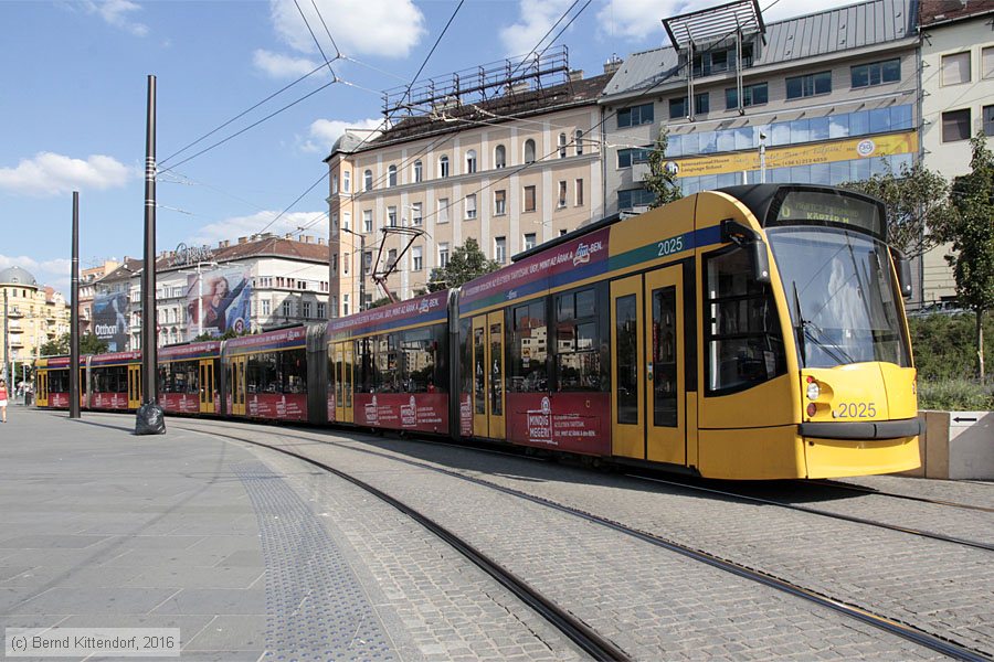 Budapest - Straßenbahn - 2025
/ Bild: budapest2025_bk1608310415.jpg