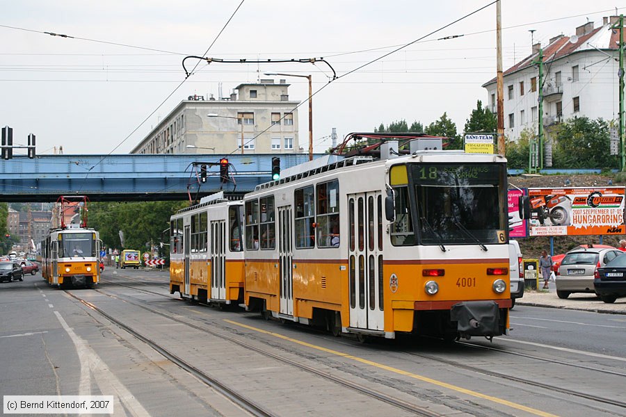 Budapest - Straßenbahn - 4001
/ Bild: budapest4001_bk0708090457.jpg