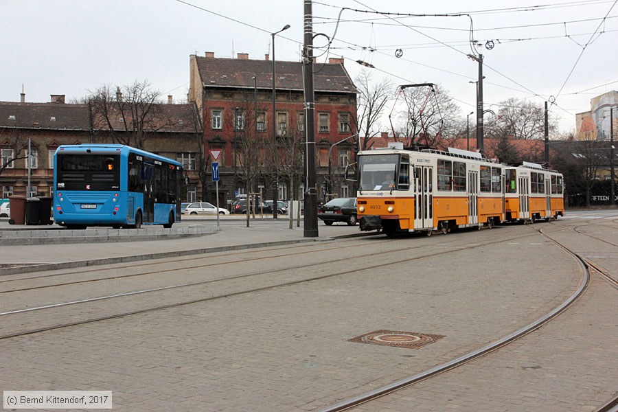 Budapest - Straßenbahn - 4012
/ Bild: budapest4012_bk1702260100.jpg