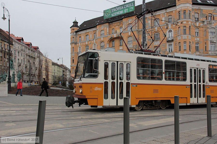 Budapest - Straßenbahn - 4150
/ Bild: budapest4150_bk1703010185.jpg