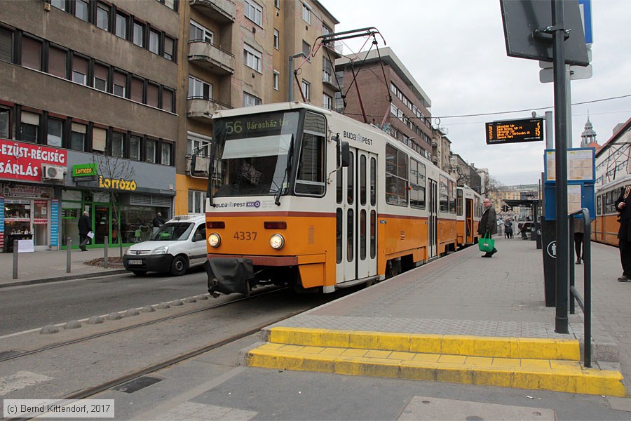 Budapest - Straßenbahn - 4337
/ Bild: budapest4337_bk1702270275.jpg