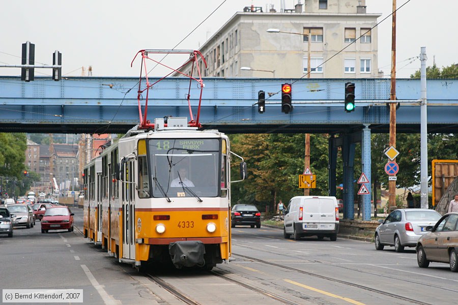 Budapest - Straßenbahn - 4333
/ Bild: budapest4333_bk0708090458.jpg