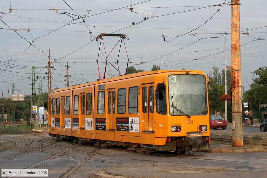 Budapest - Straßenbahn - 1501
/ Bild: budapest1501_bk0809180436.jpg