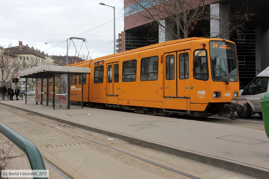 Budapest - Straßenbahn - 1552
/ Bild: budapest1552_bk1702270171.jpg