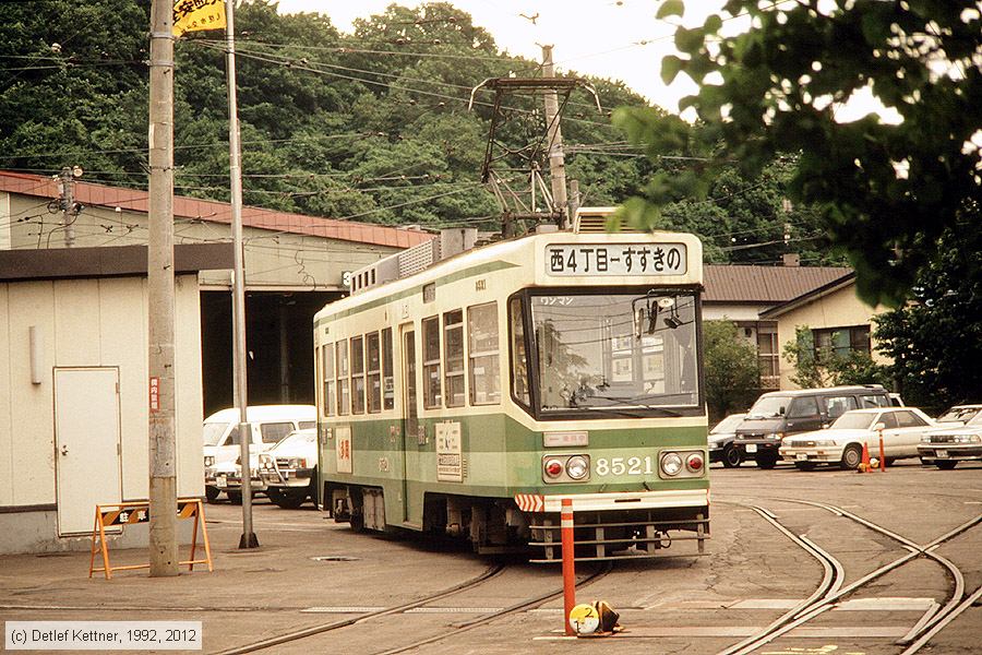 Straßenbahn Sapporo - 8521
/ Bild: sapporo8521_dk101504.jpg