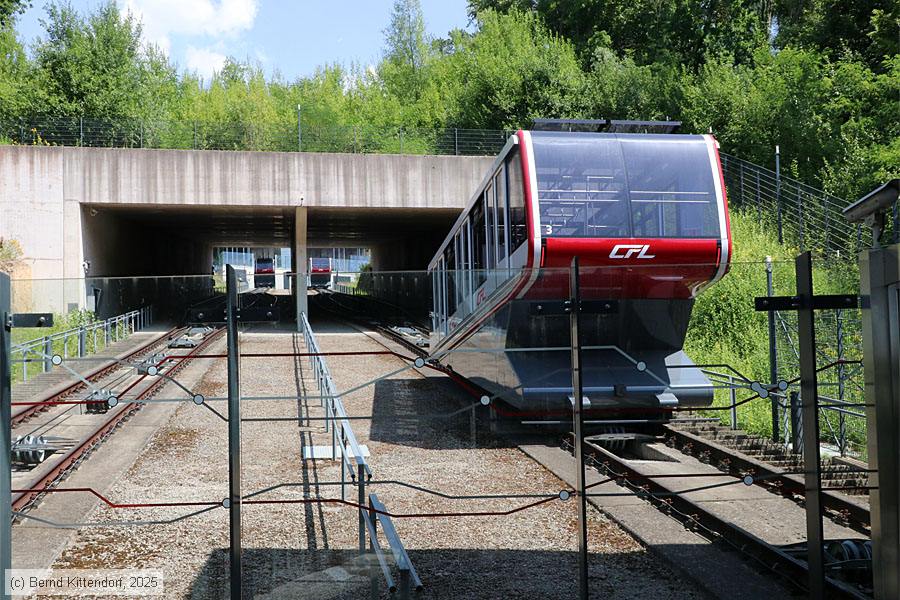 Standseilbahn Pfaffenthal-Kirchberg - 3
/ Bild: kirchbergfuni3_bk2507020266.jpg