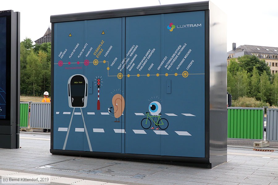 Stra&szlig;enbahn Luxemburg - Anlagen
/ Bild: luxemburganlagen_bk1907310086.jpg