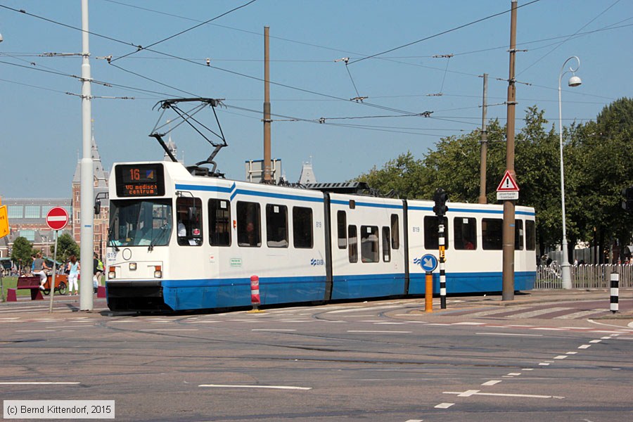 Stra&szlig;enbahn Amsterdam - 819
/ Bild: amsterdam819_bk1508200186.jpg