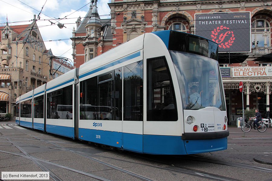 Stra&szlig;enbahn Amsterdam - 2078
/ Bild: amsterdam2078_bk1309030368.jpg